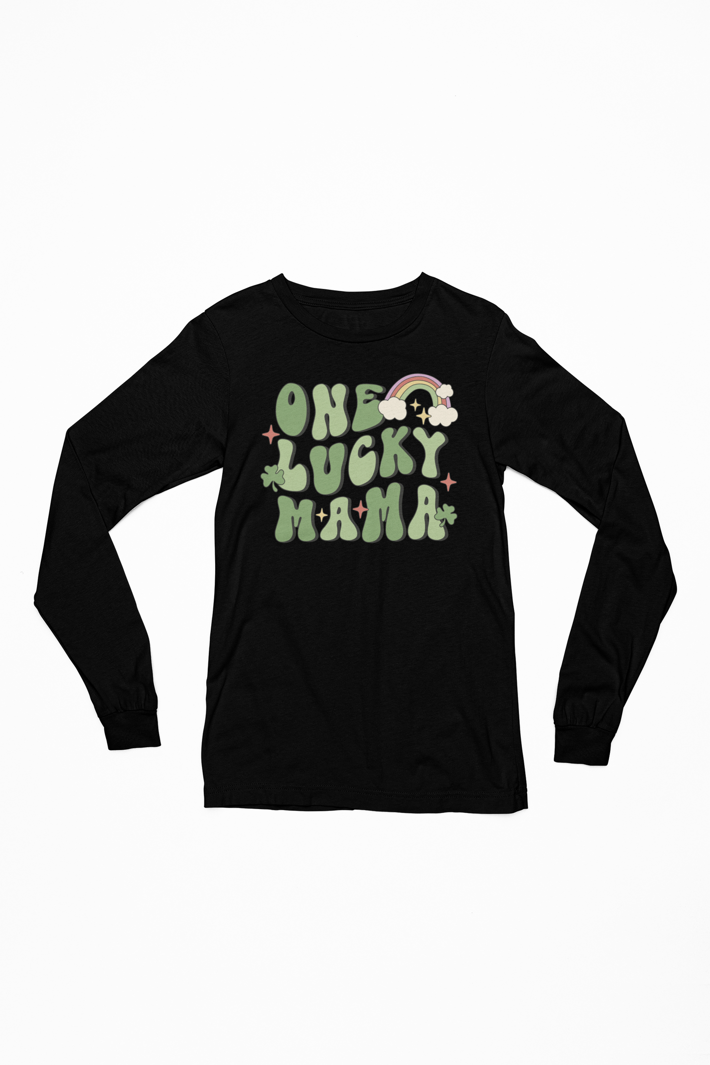 One Lucky Mama Long Sleeve