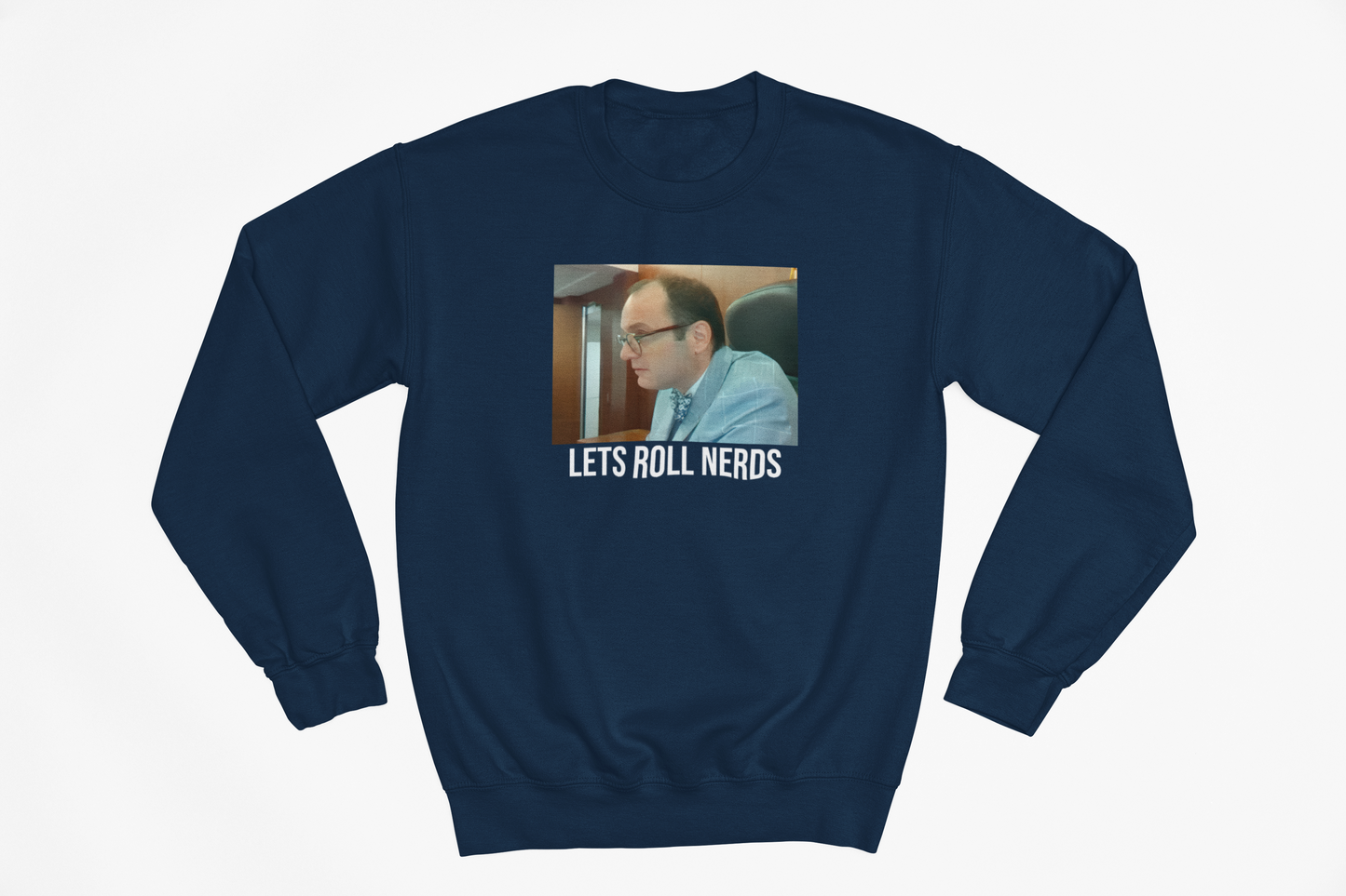 Judge Fleischer - Lets Roll Nerds Sweatshirt