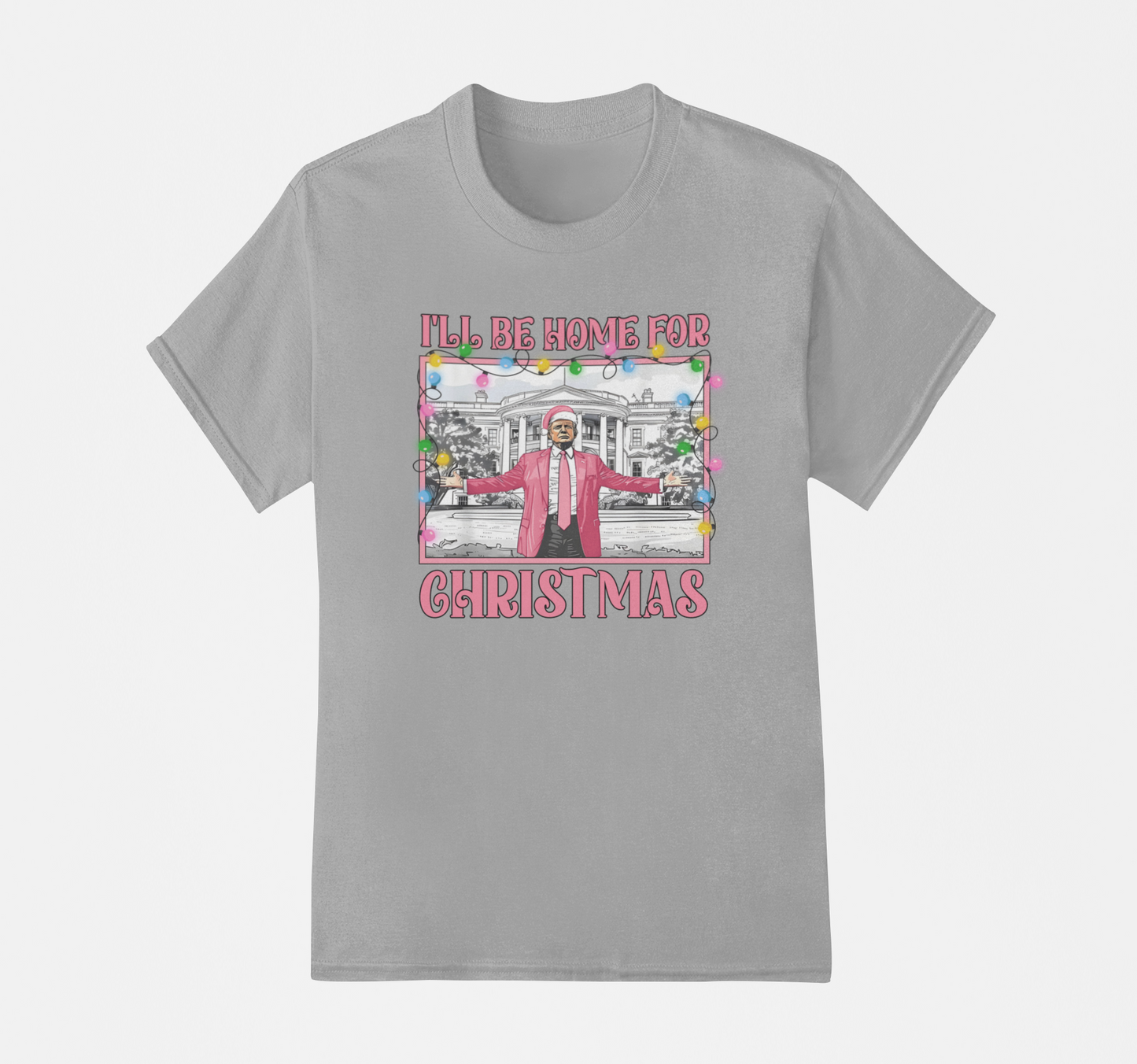 Trump - I'll Be Home For Christmas T-Shirt