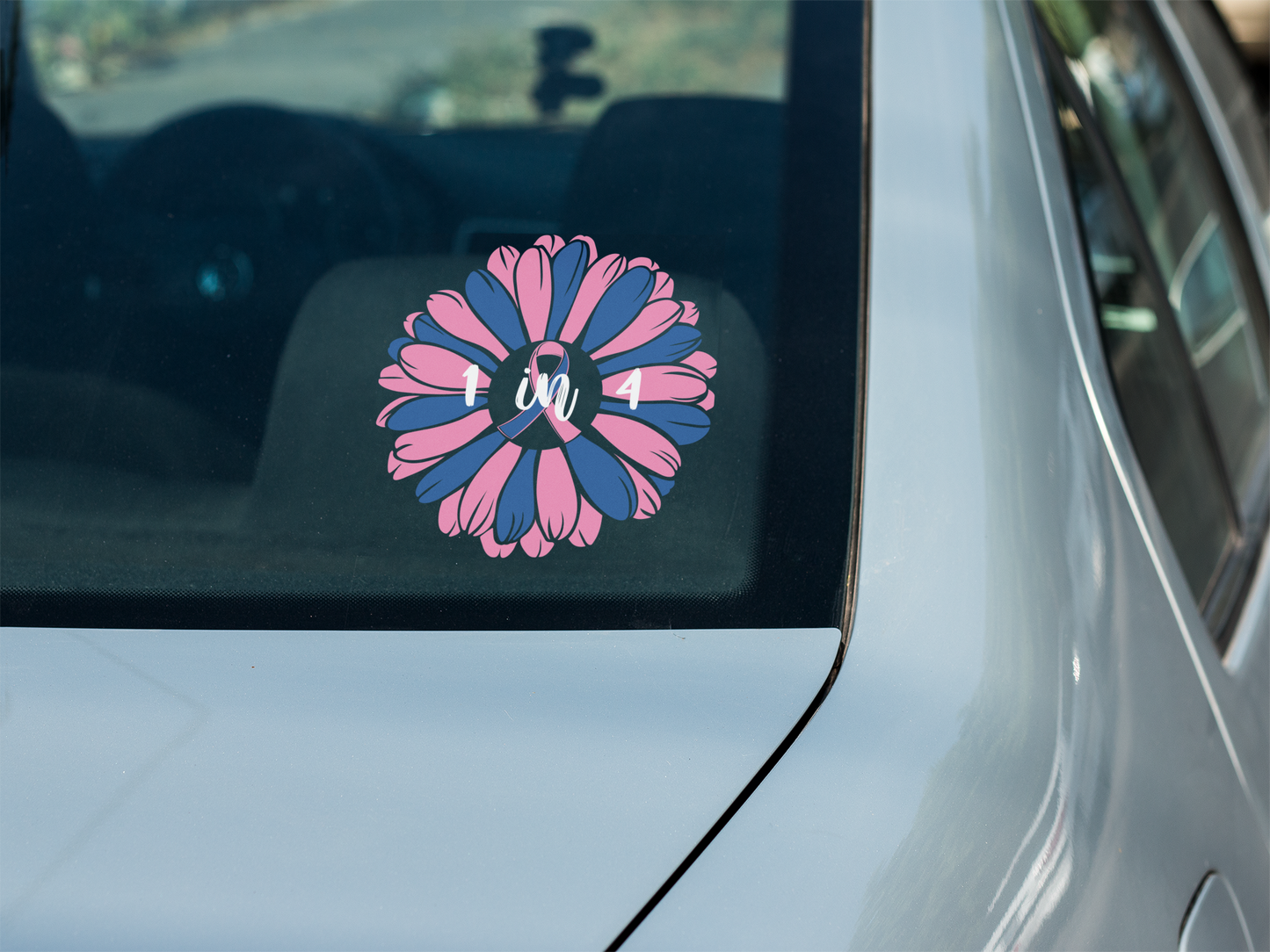 FREE TO THE FIRST 10 PEOPLE - 1 in 4 Pregnancy And Infant Loss Awareness Decal